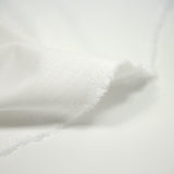 100% white linen