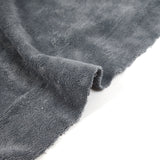 Tela de esponja de bambú gris oscuro vendida por metro