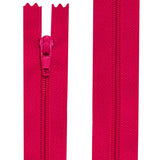 Cierre de nylon no separable de 10 a 60 cm Fuccshia