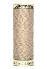 Cable para coser 100m - color beige/brun - Gütermann