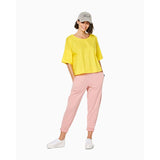 Patron Burda n°6243 : Tee-shirt – encolure ronde – forme carrée – ruchés