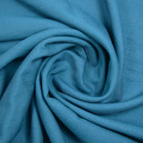 Crêpe viscose Lily pétrole