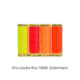 Alambre para coser todo 100m - Tonos fluo - Gütermann