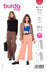 Burda Boss N ° 5969: pantalones