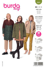 Burda Boss N ° 5941: Chaqueta y abrigo