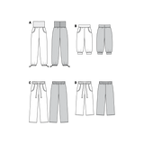 Patrón N ° 7230: pantalones cómodos
