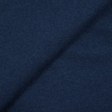 100% Laine bouillie bleu foncé