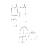 Blush pajama sewing pattern dreams