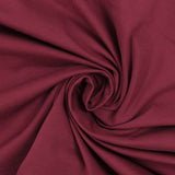 Jersey coton Bio lie de vin