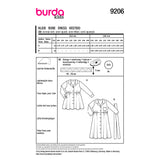 Burda Kids boss n ° 9206: dress