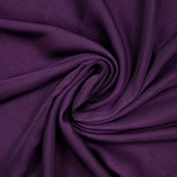 Satin de polyester léger aubergine