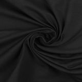 Jersey de algodón orgánico negro