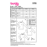 Burda Boss N ° 5705: camiseta