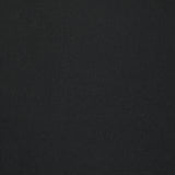 Heavy polyester pancake black madeleine