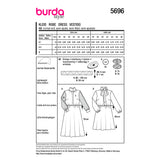 Burda Boss N ° 5696: Vestido