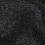 Black ribbed Bianca knit