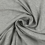 Jersey de algodón orgánico gris chino