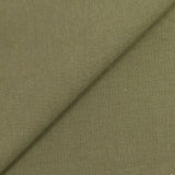 Jersey french terry coton Bio vert olive