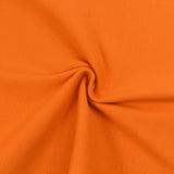 Orange tubular ribbed cuffs per meter