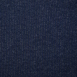 Punto canalé Bianca azul marino