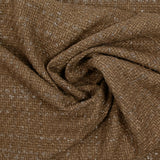 Tweed Emma lurex polyester fond marron