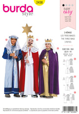 Patrón N ° 2438: Disfrazar Les Rois Magi