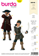 Patron n ° 2452: pirate disguise