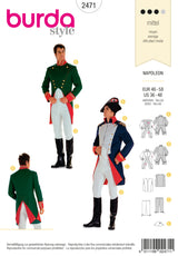 Patrón N ° 2471: disfraz de Napoleón