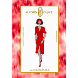 Patrón de alta costura de Rosalie Dress