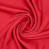 Satin de polyester rouge cerise