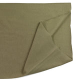 Olive green tubular ribbed cuffs per meter