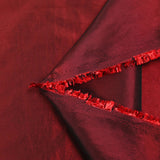Polyester brillant Margot rouge