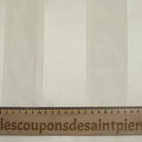 100% silk veil with wide ecru satin bands