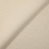 Mousseline crinkle soie et viscose blanc cassé