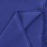 Polyester Crêpe grande Madeleine Bleu Roy