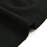 Sergé de polyester noir