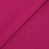 Gabardine de laine vierge rose fuchsia