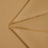 Toile polyester unie camel