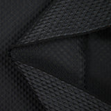 Jacquard gaufré géométrie noir