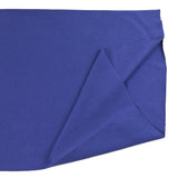 Indigo blue tubular ribbed cuffs per meter