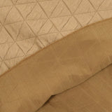 Jersey matelassé triangle fond beige