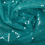 Tulle sequin turquoise