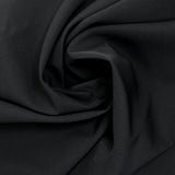 Heavy polyester pancake black madeleine