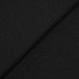 Jersey de algodón orgánico negro