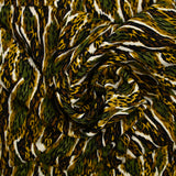 Mars printed viscose twill khaki