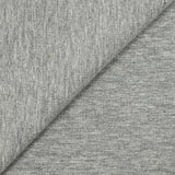 Jersey de algodón orgánico gris chino