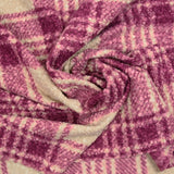 Billy woolen loop for purple and broken white tiles
