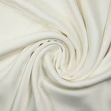Crêpe de polyester satiné blanc
