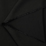 Crêpe georgette polyester noir