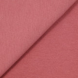Jersey French Terry Organic Cotton Rosewood